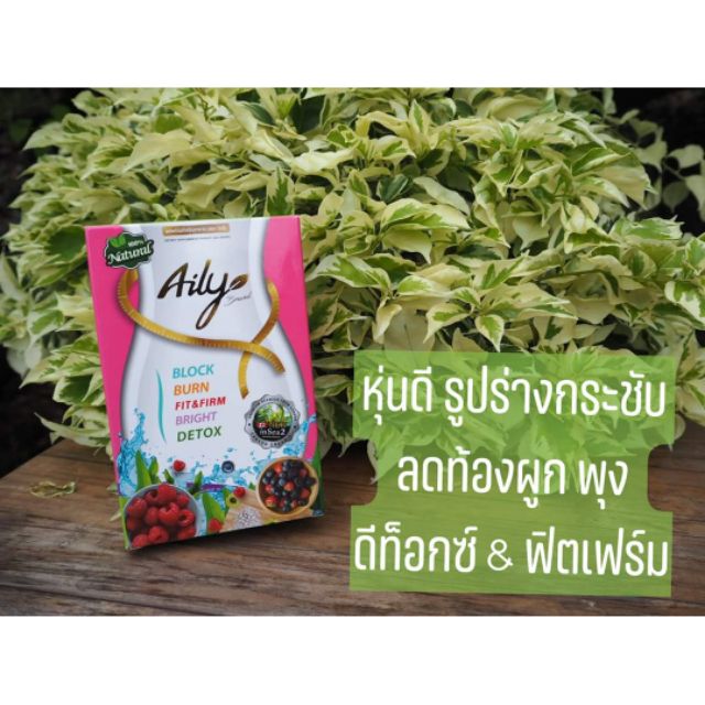 อาหารเสริมลดน้ำหนัก-aily-ไอลี่