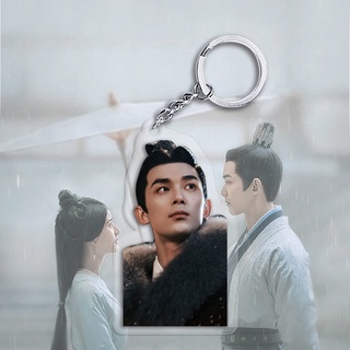 ภาพขนาดย่อของภาพหน้าปกสินค้าพวงกุญแจอะคริลิค ลาย Love Like The Galaxy Zhao Lusi Wu Lei จากร้าน inshome.th บน Shopee ภาพที่ 5
