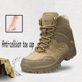 ภาพขนาดย่อของภาพหน้าปกสินค้ารองเท้าบู๊ทส์หนังสไตล์ทหาร 39-46 army boots รองเท้าทหาร รองเท้าคอมแบท รองเท้า รด รองเท้าจังเกิ้ล แบบมีซิป​ใจ จากร้าน oweecglefv บน Shopee