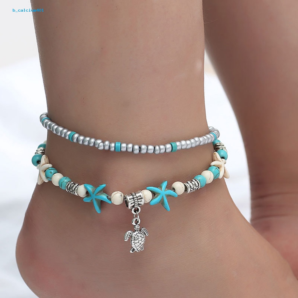 farfi-foot-chain-bohemia-starfish-beads-chain-anklet-adjustable