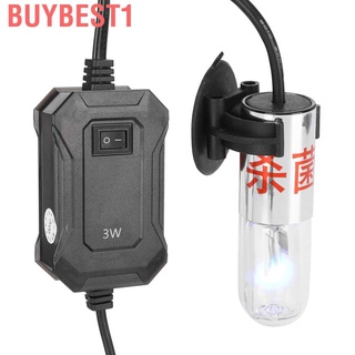 Buybest1 โคมไฟอัลตราไวโอเลต Uv 220V สําหรับตู้ปลา