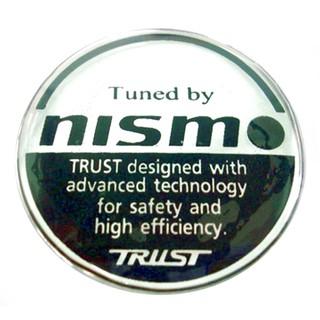 สติกเกอร์ติดดุมล้อ NISSAN NISMO ขนาด 40mm. 1 ชุดมี 4 ชิ้น