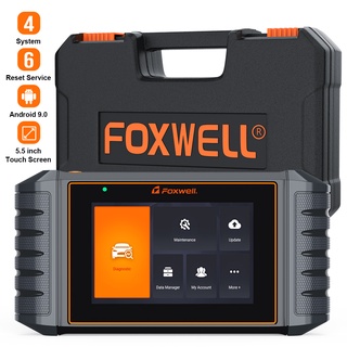 Foxwell เครื่องสแกนเนอร์วินิจฉัยรถยนต์ NT716 OBD2 ABS SRS ระบบส่งสัญญาณ OBD2 OBD1 EOBD JOBD OBDII ODB2 พร้อมฟังก์ชั่นรีเซ็ต 6 ชิ้น