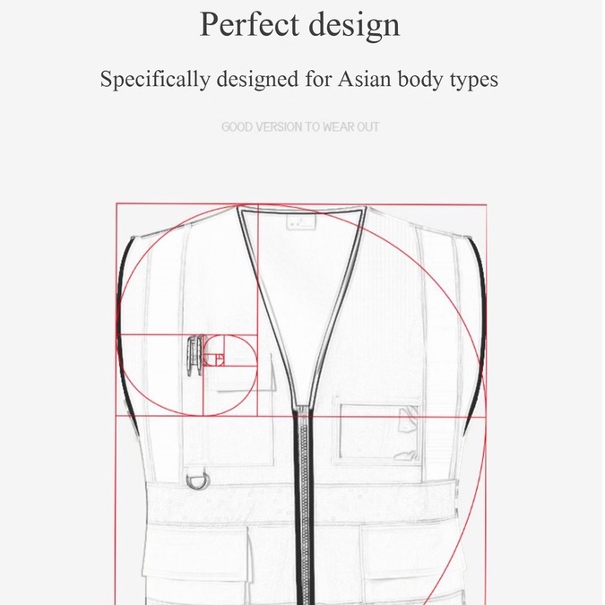 ภาพสินค้า006 Reflective safety vest เสื้อกั๊กสะท้อนแสงเพื่อความปลอดภัย เสื้อกั๊กจราจร เสื้อกั๊กทำงาน จากร้าน xmq6688 บน Shopee ภาพที่ 5