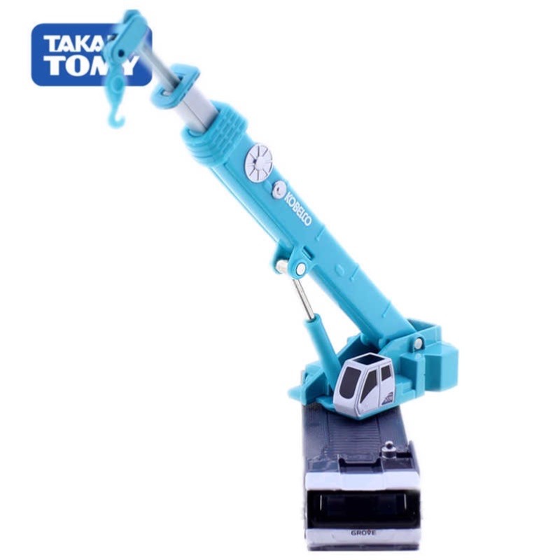 แท้-100-จากญี่ปุ่น-โมเดล-รถเครน-takara-tomy-tomica-no-133-kobelco-all-terrain-crane-kmg5220