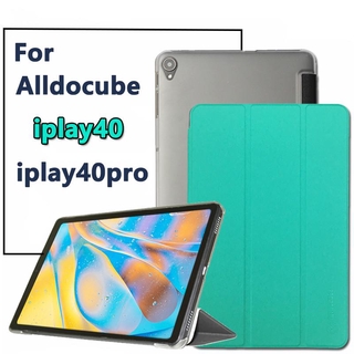 ใหม่ เคสแท็บเล็ต แบบบางพิเศษ พับได้สามทบ สําหรับ Alldocube iplay40 2020 10.4 นิ้ว Cube iplay40pro