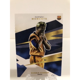 2021-22 Topps FC Barcelona Team Set Soccer Cards Iconic Moments