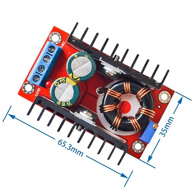 dc-to-dc-boost-converter-6a-150w-โมดูลแปลงไฟฟ้าขึ้น-dc-dc-step-up-ปรับแรงดันไฟฟ้าขึ้นได้