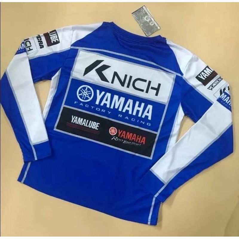 ใหม่-ชุดแข่ง-f1-2022-เสื้อแข่ง-yamaha-เสื้อยืด-แขนยาว-ฤดูร้อน-สําหรับทุกเพศ