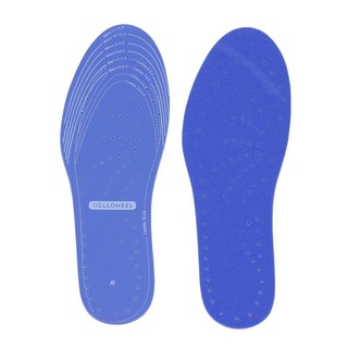 แผ่นรองเท้า CUSHIONING HELLOHEEL สีน้ำเงิน แผ่นรองพื้นในรองเท้าเพื่อความนุ่มสบาย