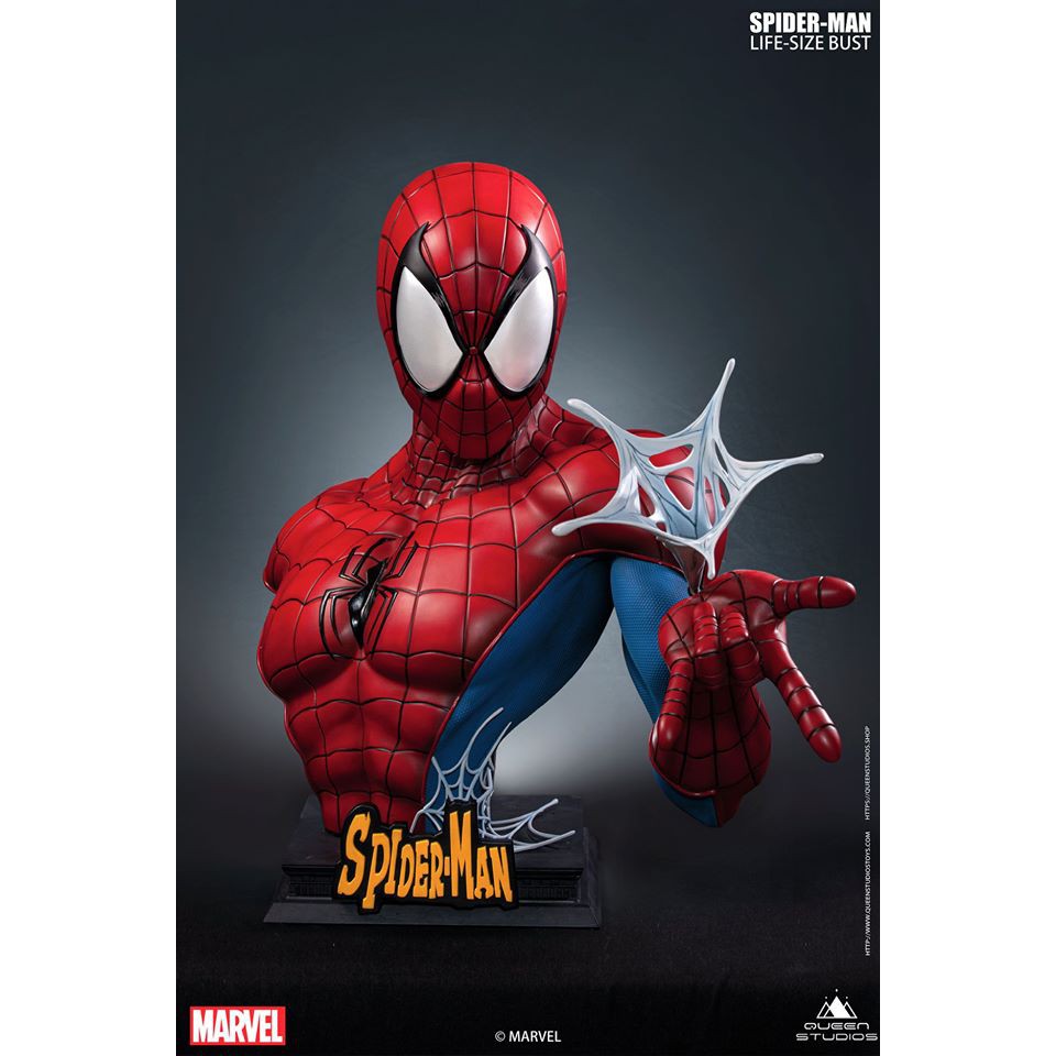 Queen Studios Spider Man Comic 1:1 Life-size Bust | Shopee Thailand
