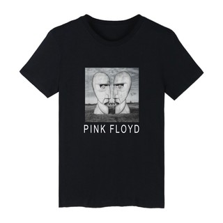 Alimoo เสื้อยืดผ้าฝ้าย แขนสั้น พิมพ์ลาย Pink Floyd ไซส์ ขนาดใหญ่