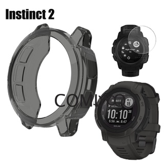 ใหม่ Garmin Instinct 2 Instinct2 ฟิล์มกระจกนิรภัยกันรอยหน้าจอ TPU 9H พลังงานแสงอาทิตย์ สําหรับนาฬิกาข้อมืออัจฉริยะ