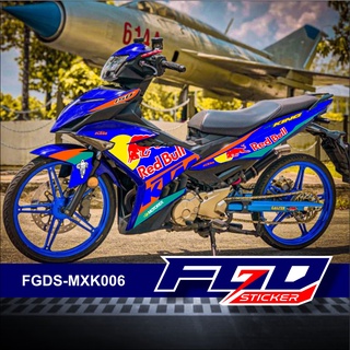 สติกเกอร์กราฟฟิค Redbull KTM FGDS-MXK006 สําหรับ Yamaha MX King 150