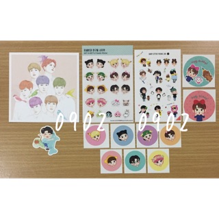 [พร้อมส่ง] GOT7 Sticker - Sticker set by ilikeyj (ได้ทั้งหมดในภาพ) / Sticker fanart