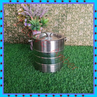 ชื่อ  : POT STAINLESS STEEL 16 CM. STAINLESS STEEL HANDLE POT หม้อหูหิ้วสแตนเลส หม้อหิ้ว หม้อไปวัด หม้อใส่แกง หม้อ 2 ชั้