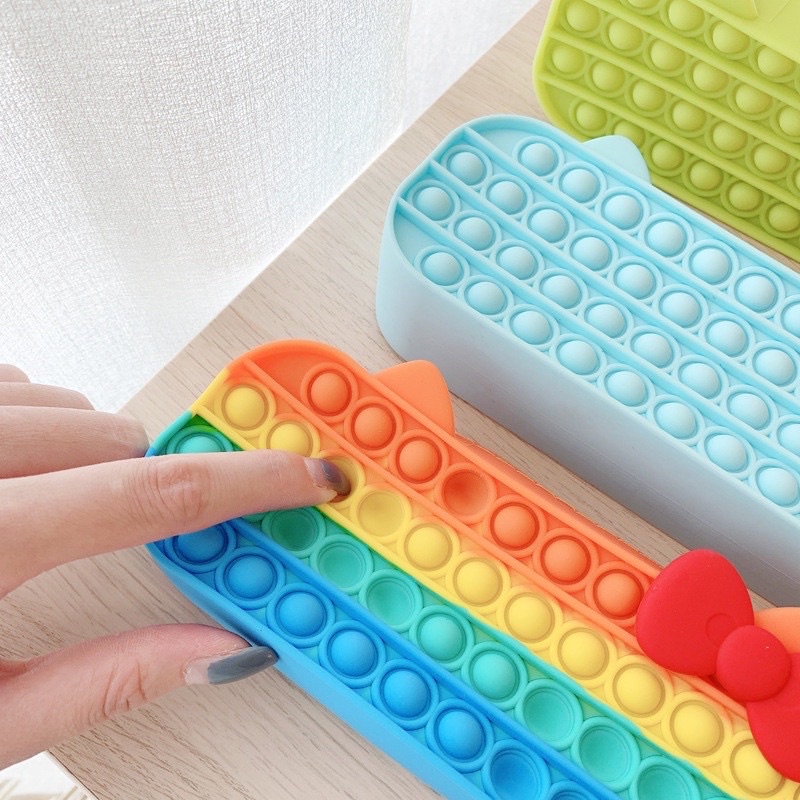 pop-it-ของเล่น-2-in1-พวงกุญแจ-จี้-เครื่องประดับการ์ตูน-กระเป๋าสตางค์-กระเป๋าใส่เหรียญ-น่ารัก