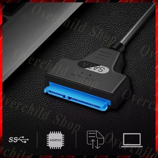 ภาพขนาดย่อของภาพหน้าปกสินค้าSata 3 To Usb 3.0 Adapters ( Cable Connector Support 2.5 Inches HDD Hard Drive, SSD ) * รับประกันสินค้า 90วัน * จากร้าน overchild บน Shopee