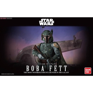 (พร้อมส่ง) 1/12 Boba Fett  ( Plastic model )star wars สตาร์ วอร์ส