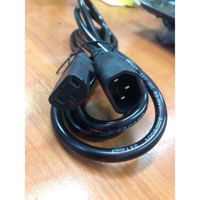 สายไฟ-ac-ups-สายไฟคอมพิวเตอร์-พาวเวอร์ซัพพลาย-จอมอนิเตอร์-แบบหนา-1mm-ความยาว-1-8m-สีดำ