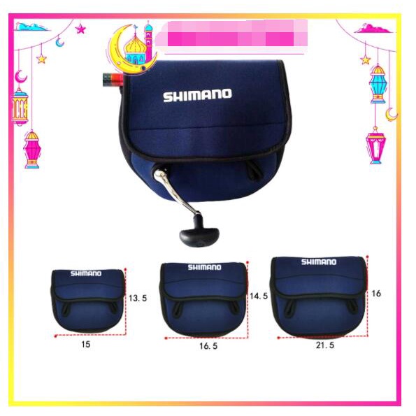 จัดส่ง-ขายส่ง-พร้อมส่ง-shimano-กระเป๋าใส่รอกตกปลา-ป้องกันล้อหมุน