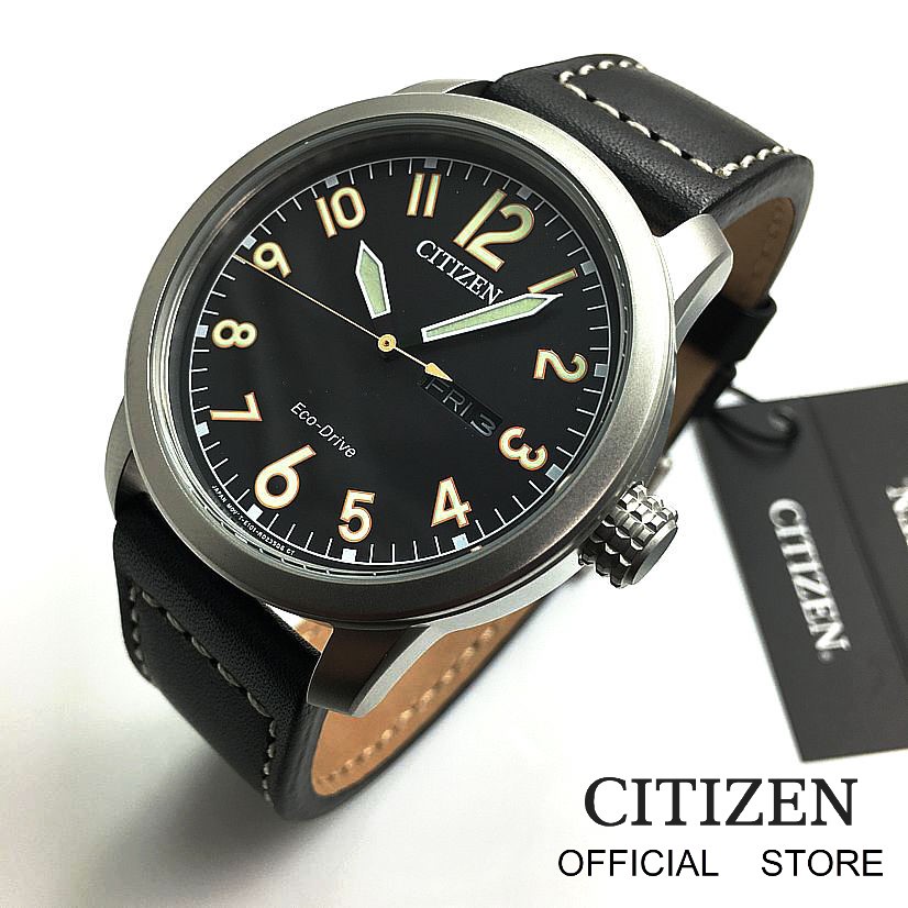 ภาพหน้าปกสินค้าCITIZEN Eco-Drive BM8471-01E Leather Men's Watch ( นาฬิกาผู้ชายพลังงานแสง ) จากร้าน citizen_shop บน Shopee