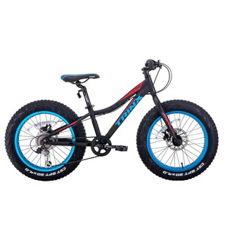 จักรยานล้อโต TrinX T100 Fatbike จักรยานเด็ก จักรยานล้อโตเด็ก ล้อขนาด 20"  จักรยานเฟรมอลูมิเนียม เกียร์ shimano 7 SP