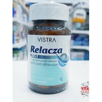 ภาพสินค้าVISTRA Relacza รีแลคซ่า plus pharma gaba & l-theanine จากร้าน vitaminthailand บน Shopee ภาพที่ 2