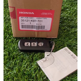 35121-K97-T01 ชุดรีโมทกุญแจสมาร์ทคีย์ Honda Pcx 2018 แท้ศูนย์