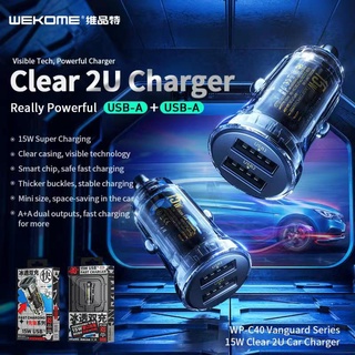 SY WP-C40 ที่ชาร์จในรถยนต์ หัวชาร์จในรถ 15W Car Charger 2.4A + Cable 3in1 ForL ,Micro, Type-c