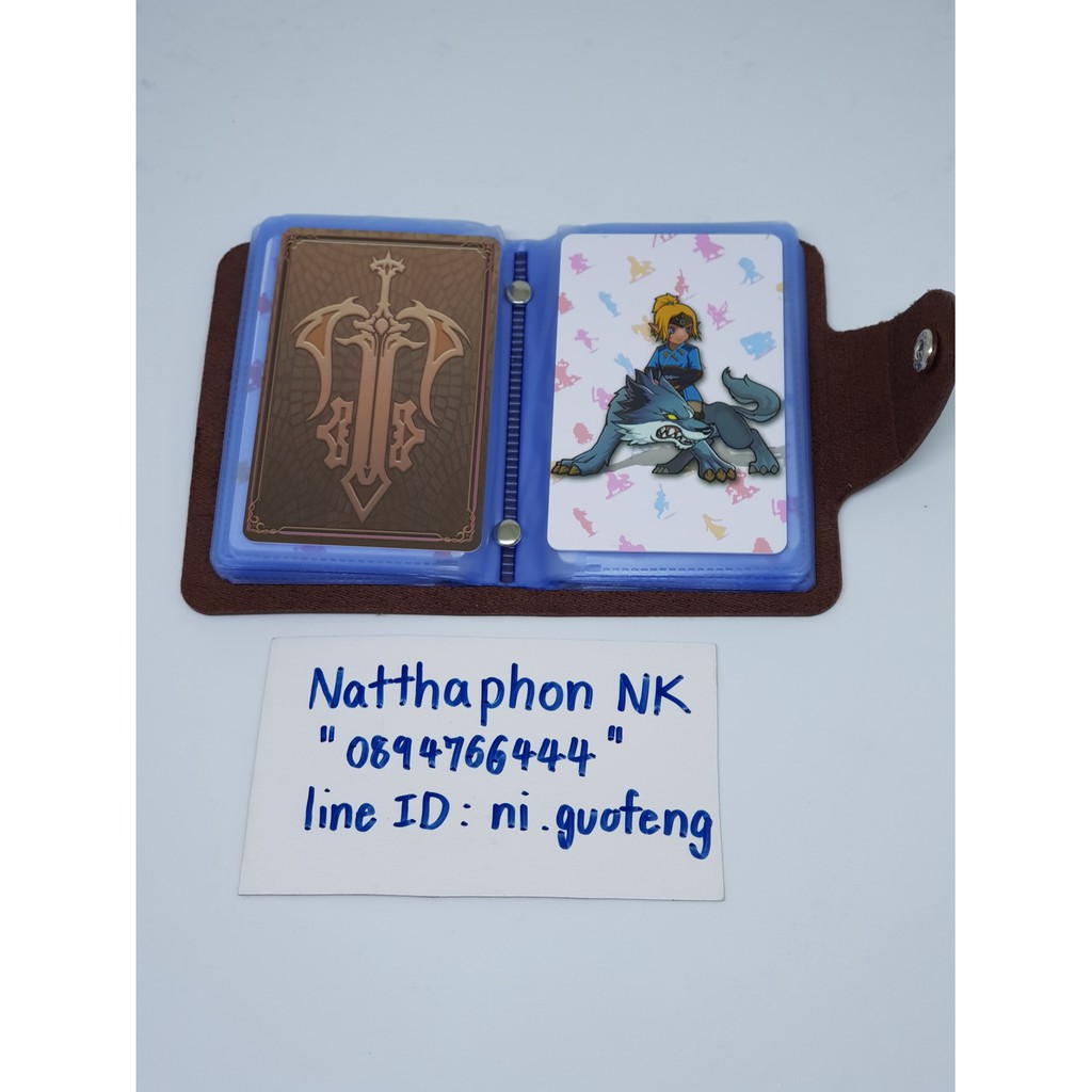 ภาพหน้าปกสินค้าamiibo card Zelda (24 set) + แถมฟรี กระเป๋าหนัง สุดหรู จากร้าน godf6l บน Shopee