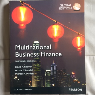 Multinational Business Finance (การเงินธุรกิจบรรษัทข้ามชาติ)