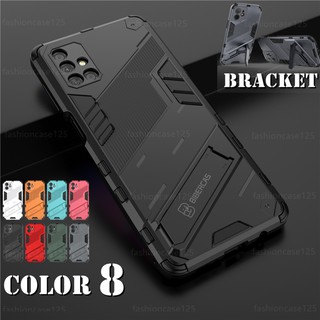 เคสโทรศัพท์กันกระแทกซิลิโคนCase for Samsung Galaxy M51 M31 M 51 M 31 Phone Case Hard Armor Shockproof Casing Soft Back Stand Holder Bracket Cover Punk style phone case
