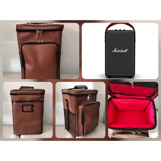 กระเป๋าใส่ลำโพง Marshall tufton แบบหนังสีน้ำตาล ขนาด 23x16x35 (W D H) จาก Easicase