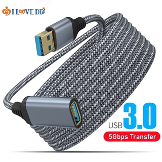 สายเคเบิลเชื่อมต่อข้อมูล USB 3.0 ตัวผู้ เป็นตัวเมีย 5Gbps 0.5 ม. 1 ม. 2 ม. 3 ม. สําหรับเครื่องพิมพ์คอมพิวเตอร์ โปรเจคเตอร์ PC TV