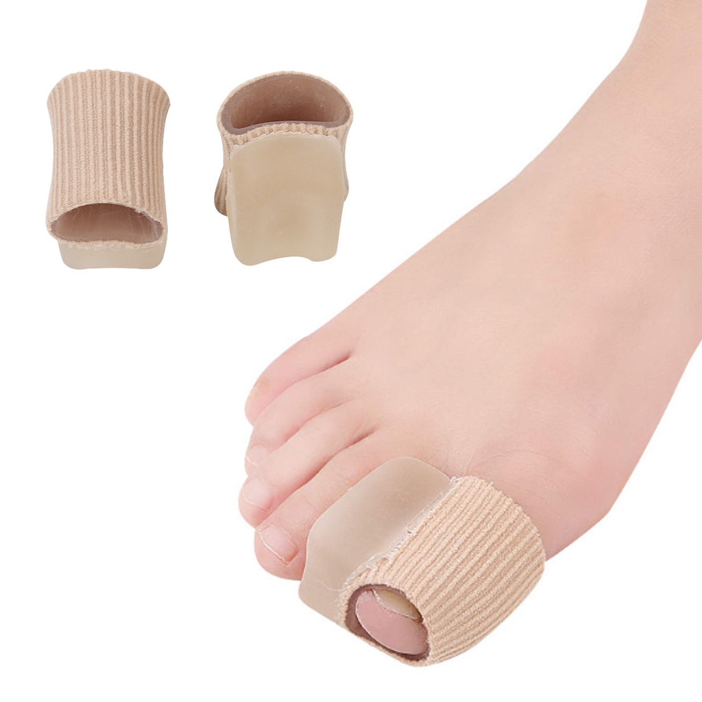 เฝือกซิลิโคน-ใส่คั่นนิ้วเท้า-ป้องกันอาการบาดเจ็บ-ลดแรงกระแทก-1-คู่-นิ้วโป้ง-นิ้วชี้