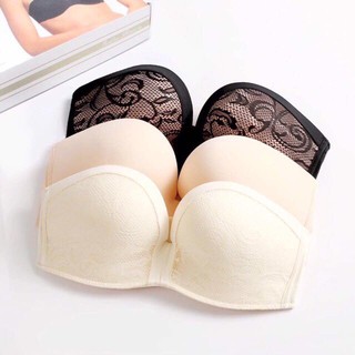 ภาพขนาดย่อของภาพหน้าปกสินค้า𝑩𝒓𝒂𝑩𝒓𝒂𝑩𝒓𝒂 ️  bra-001 LOCKING BRA เกาะอกขอบซิลิโคน บราเกาะอก จากร้าน brabrabra.official บน Shopee ภาพที่ 3