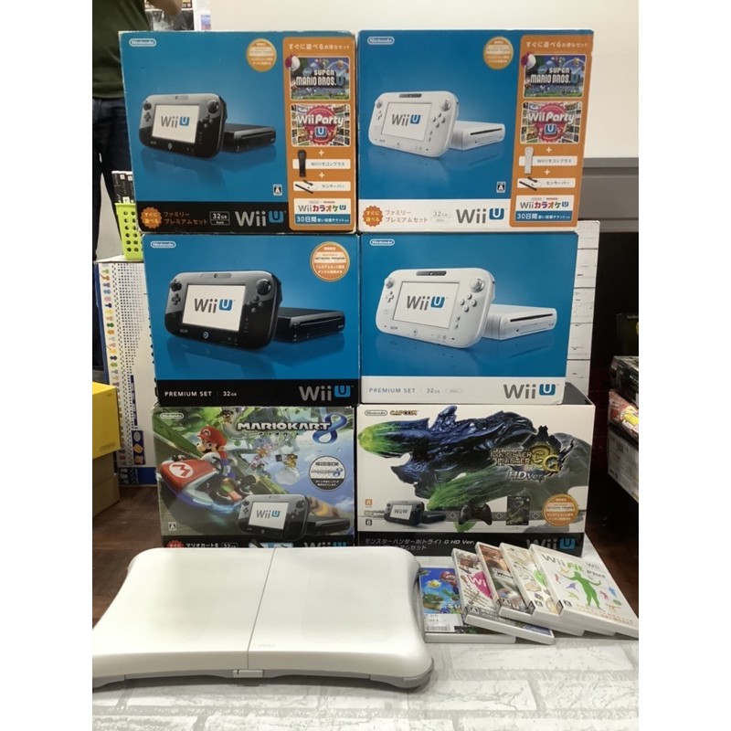 เครื่อง Nintendo Wii U งานกล่อง เล่นแผ่นเกมแท้โซน Jp Wiiu วียู วี ยู ครบชุดงานกล่องพร้อมเล่น