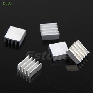 Dudu อลูมิเนียมระบายความร้อน 8.8X8.8X5 มม. 5 ชิ้นสําหรับ Led Memory Chip Ic