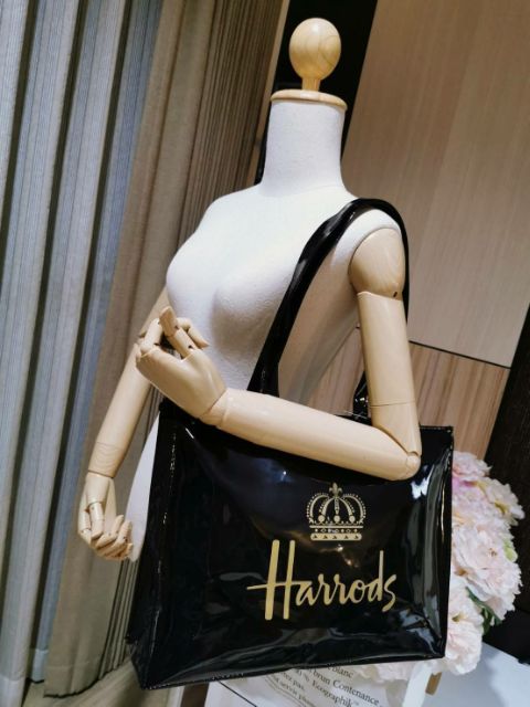 นาทีทอง-กระเป๋า-harrods-london-top-handle-แท้-ขนาดใหญ่-พร้อมส่ง