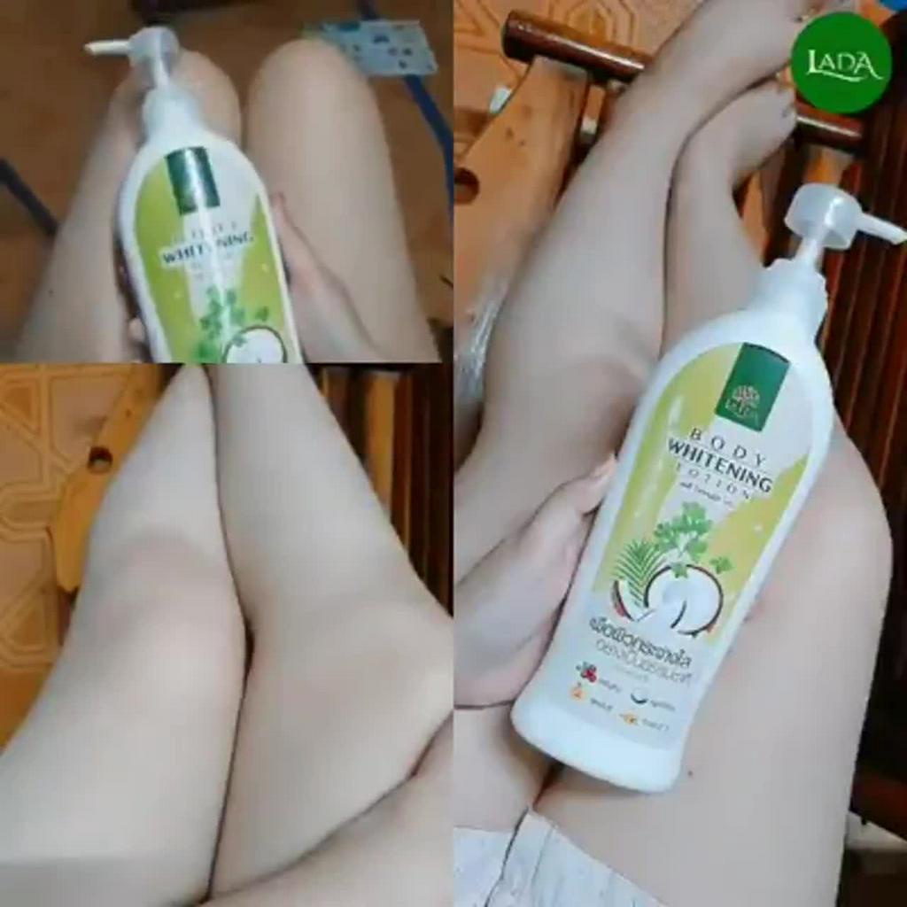 โลชั่นลดา-body-whitening-lotion-lada-500-ml-ผลิตภัณฑ์อาบน้ำและดูแลผิวกาย