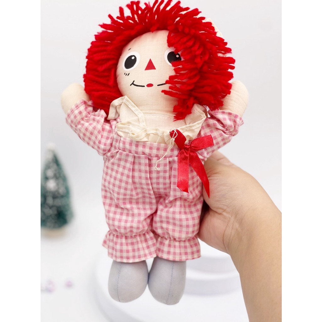 ตุ๊กตาแอนนาเบล-annanelle-ตุ๊กตาวินเทจ-ตุ๊กตาผี-raggedy-ann-ของสะสมมือสอง