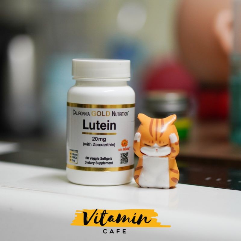 ภาพสินค้า(พร้อมส่ง ) Lutein with Zeaxanthin, 10 และ 20 mg, California Gold Nutrition, 60, 120 ซอฟเจล จากร้าน vitamincafe365 บน Shopee ภาพที่ 5