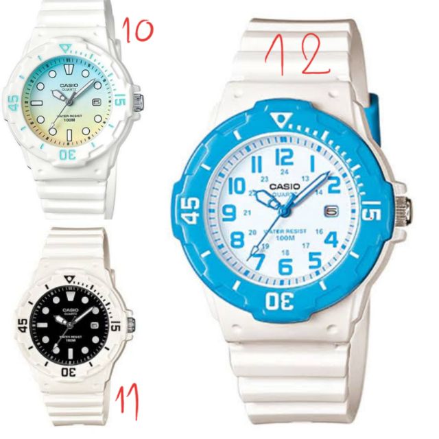 ภาพหน้าปกสินค้าcasio แท้ % นาฬิกาข้อมือผู้หญิงและเด็ก สายยาง มีใบรับประกันสินค้า1ปี lrw-200h จากร้าน kwangkii บน Shopee