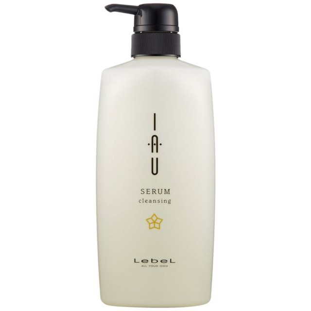 lebel-iau-serum-cleansing-shampoo-600ml-เลอเบลอิโอวเซรุ่มแชมพูสำหรับกระชับลอนดัดโดยเฉพาะแบรนด์ชั้นน้ำจากประเทศญี่ปุ๋น