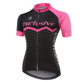 สินค้า XCSBIKE เสื้อปั่นจักรยานผู้หญิงแขนสั้นปลายแขนเลเซอร์คัต Exclusive : EX172490