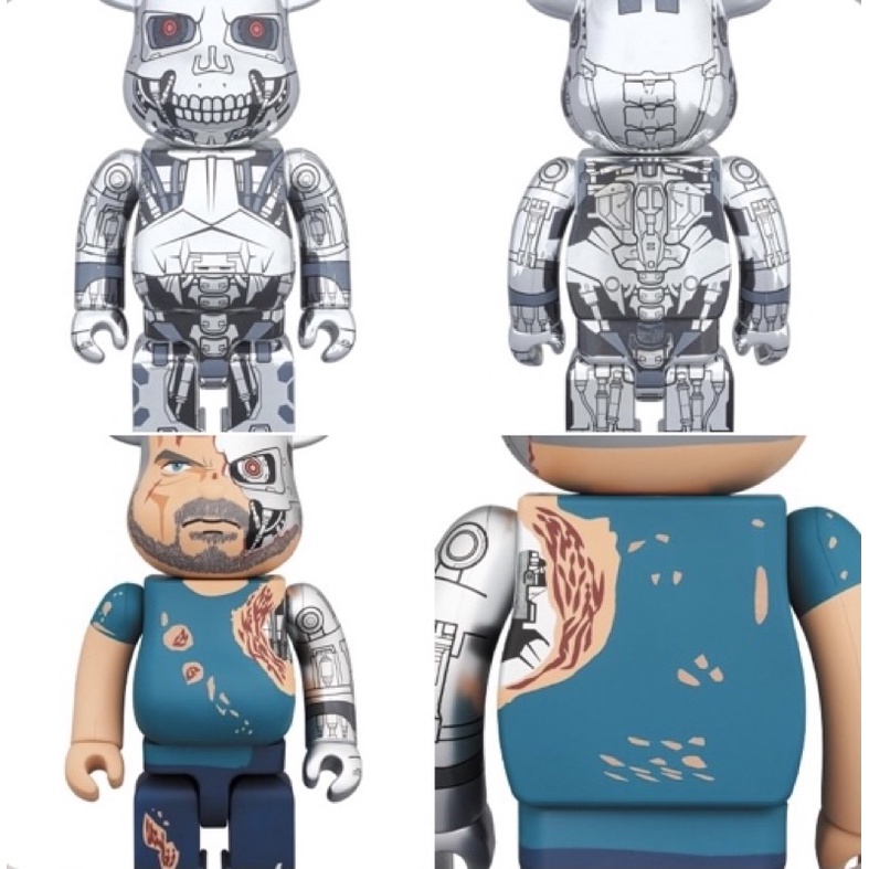 BEARBRICK T-800 400％+ BEARBRICK Terminator: Dark Fate 400