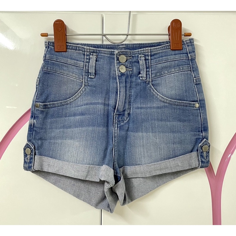 topshop-shorts-denim-ยีนส์ขาสั้นท้อปช้อป