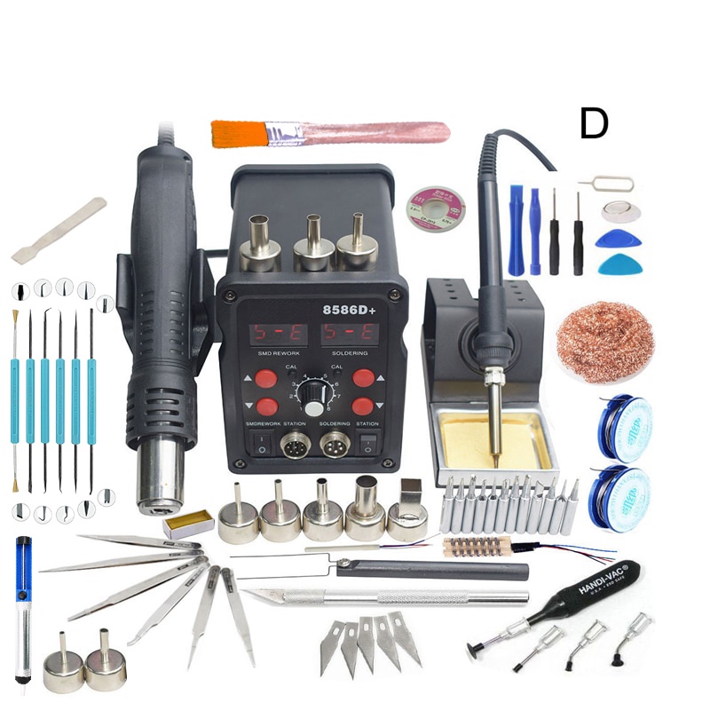 【สินค้ายอดนิยมในร้าน 】8586D ปืนลมร้อน เครื่องเป่าลมร้อน ปืนเป่าลมร้อน ...