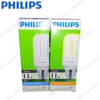 Philips หลอดประหยัดไฟ จีนี่ Genie 11W E27